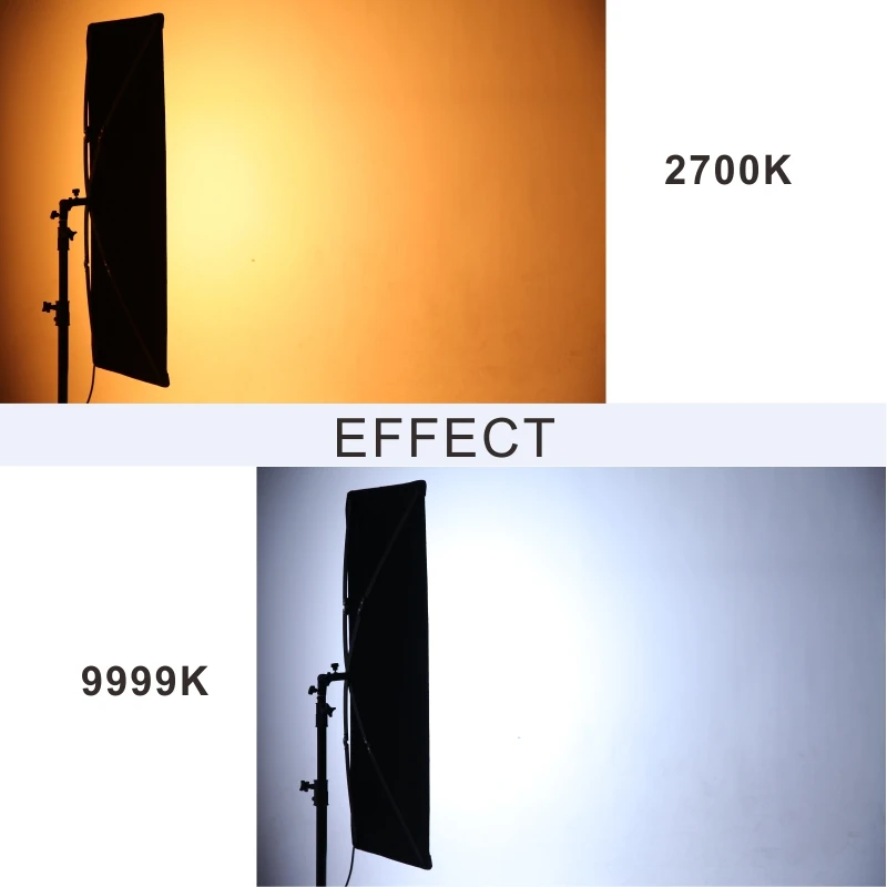 Falcon Eyes RX 748 RGB 300W 4x2 фута Гибкая светодиодная фотография камера свет