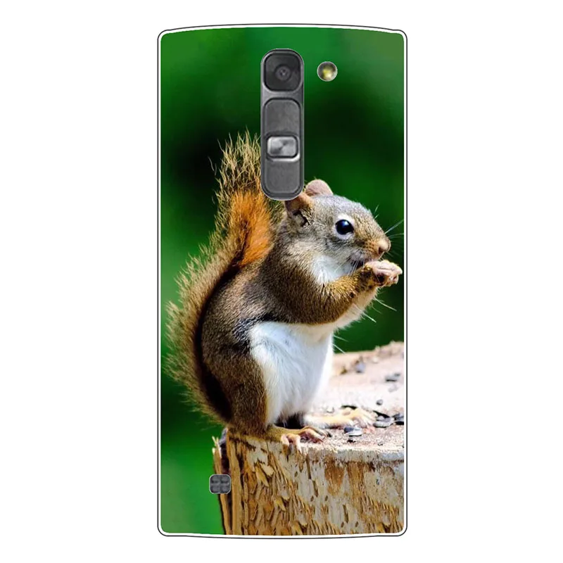 ZX07 Задняя крышка чехол для LG Magna G4c H522Y H502f H500F H525N короны цветка башни однотонный Мягкий чехол из TPU силиконовый чехол для LG G4 мини Чехол - Цвет: ZX07