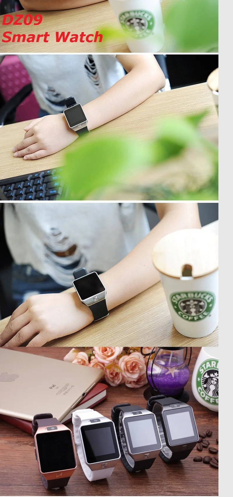 Горячая Распродажа DZ09 Смарт часы Android телефонный звонок 2G GSM sim-карта камера Bluetooth Smartwatch для andoid и ios