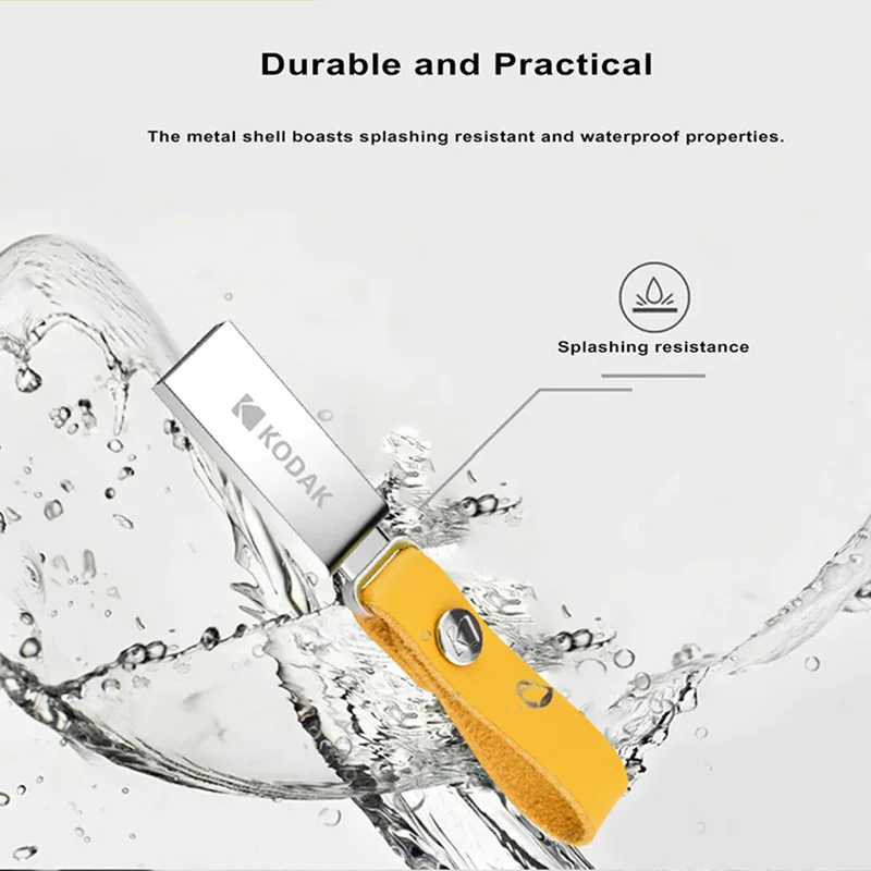 Оригинальный металлический USB флеш накопитель Kodak K122 16 ГБ 32 usb флешка 64 Гб Флешка