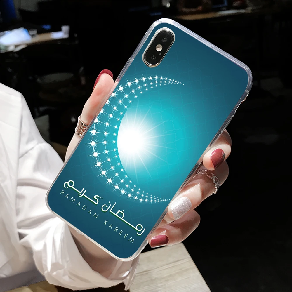 Чехол для телефона CASEIER Ramadan с фонариком iPhone X XS 7 8 6 6S Plus чехол рисунком Луны XR MAX 5 5C