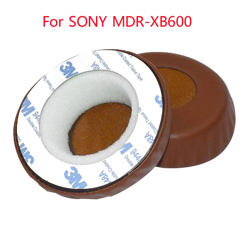 XB600(Brown) SHELKEE сменные амбушюры, подушечки, амбушюры для sony MDR-XB500 XB300 XB400 XB600 XB700, запасные части для наушников - Цвет: XB600(Brown)