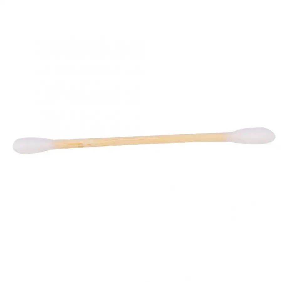 Ватные палочки 100 шт Одноразовые двухконцевые ватные для макияжа микрокисти