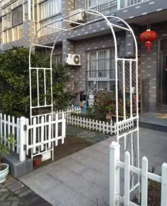 

Clematis trellis arch pergola pergola arch pergola outdoor outdoor Chinese rose pergola.