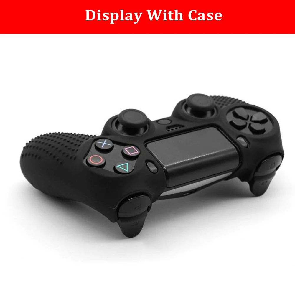 Мягкий силиконовый резиновый чехол для контроллера Sony PS4 противоскользящий