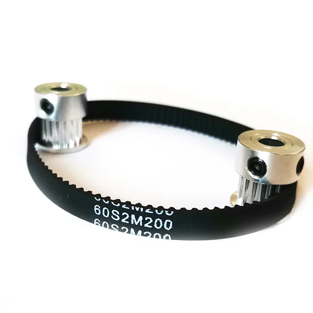 

Timing Belt Pulley S2M 17teeth 17teeth Reduction 1:1/1:1 3D printer accessories belt width 6mm Bore 5&5mm CNC accessories