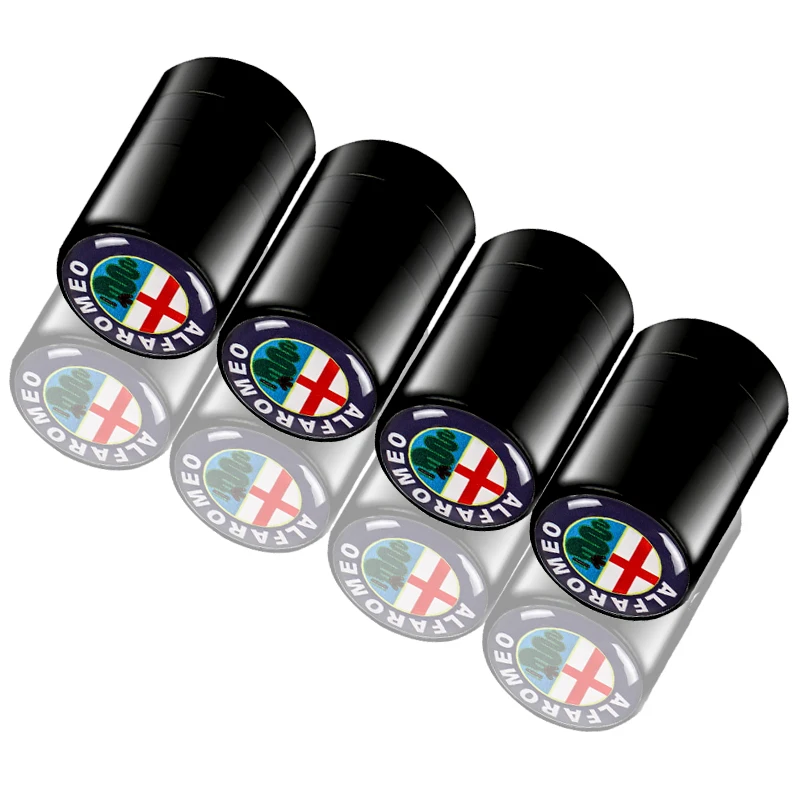 4 шт. чехол для автомобильных колесных шин для Alfa Romeo 159 147 156 Giulietta 147 159 Mito KEYRING Car Accessori