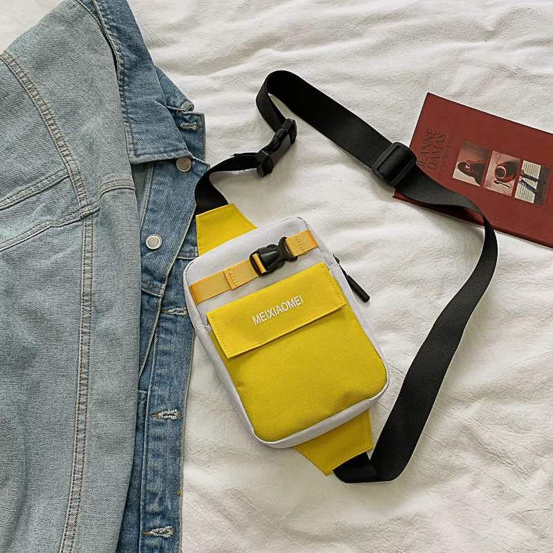 

2019 Summer New Hot Fashion Letters Chest Bags Handbags for Women Female Casual Simple Zipper Shoulder Bags Messenger Bags