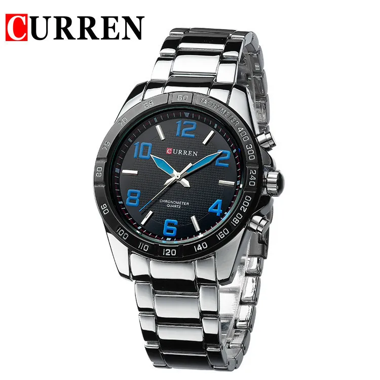 CURREN Мужские часы горячая Распродажа мужские лучший бренд роскошные военные