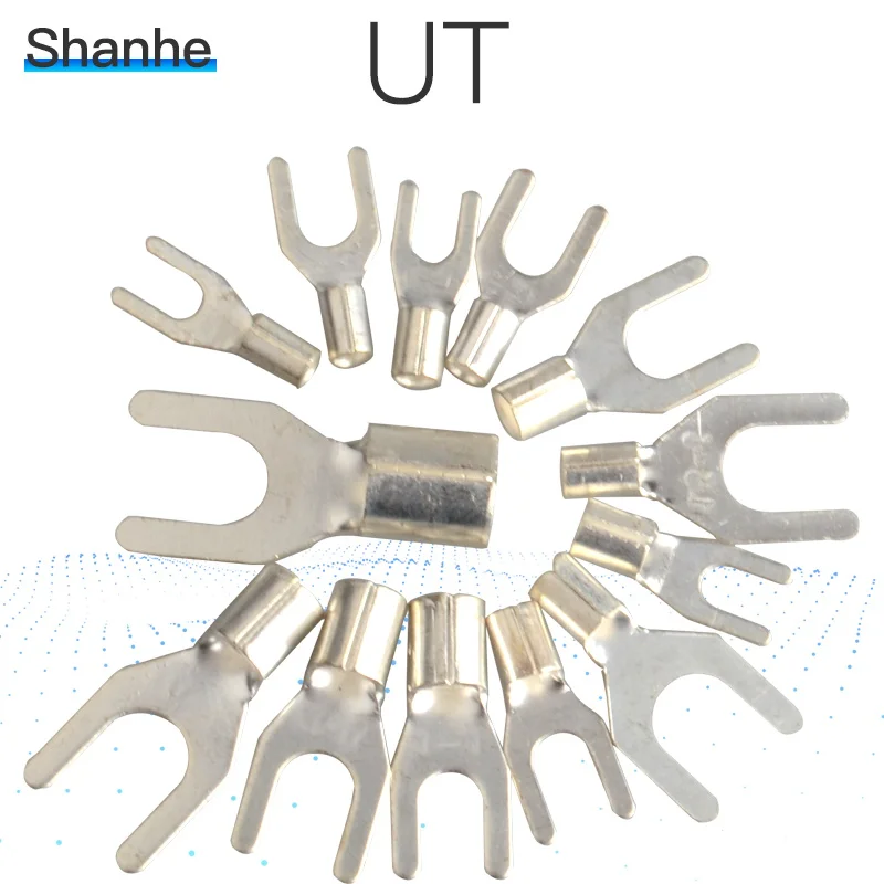 UT1 3 4 UT 2 5 3/4/5/6 медный паяный раздвоенный неизолированный терминал холодного