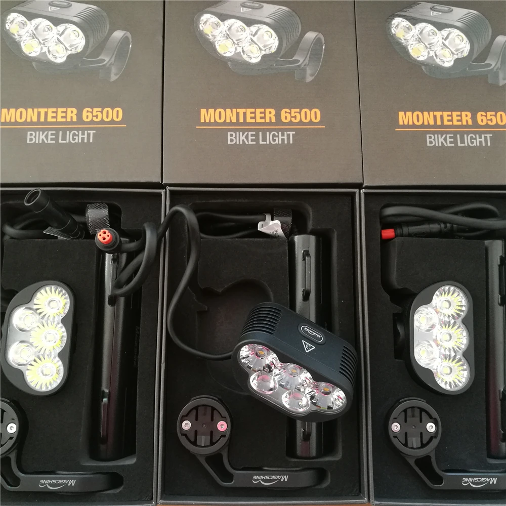 Американский Magicshine MONTEER 6500S горные беговые велосипед светильник комбо MTB Дорожный