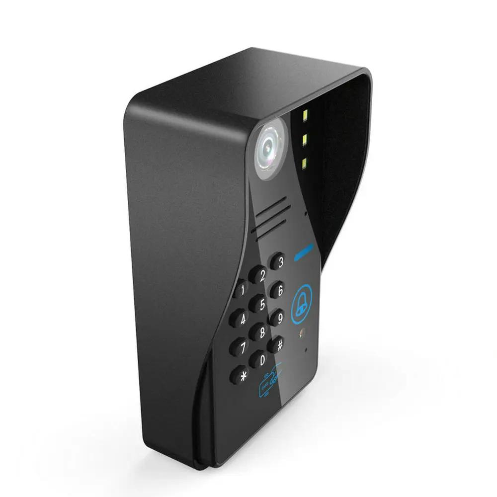 720P RFID Wifi видео дверной звонок 7 "WiFi беспроводная дверь телефон ip камера для