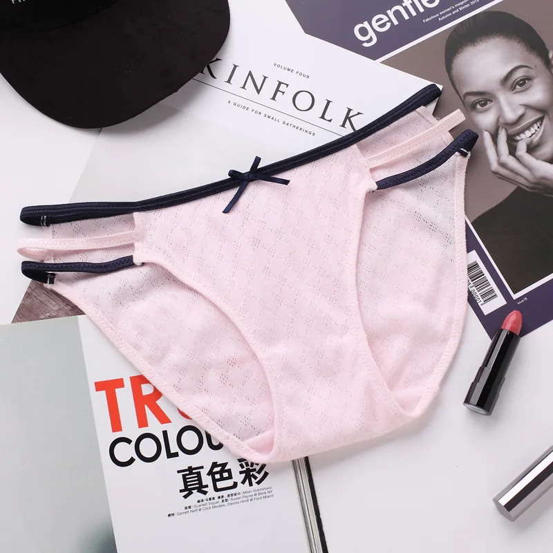 Горячая Распродажа сексуальные хлопковые трусы женские дышащие повседневные M L