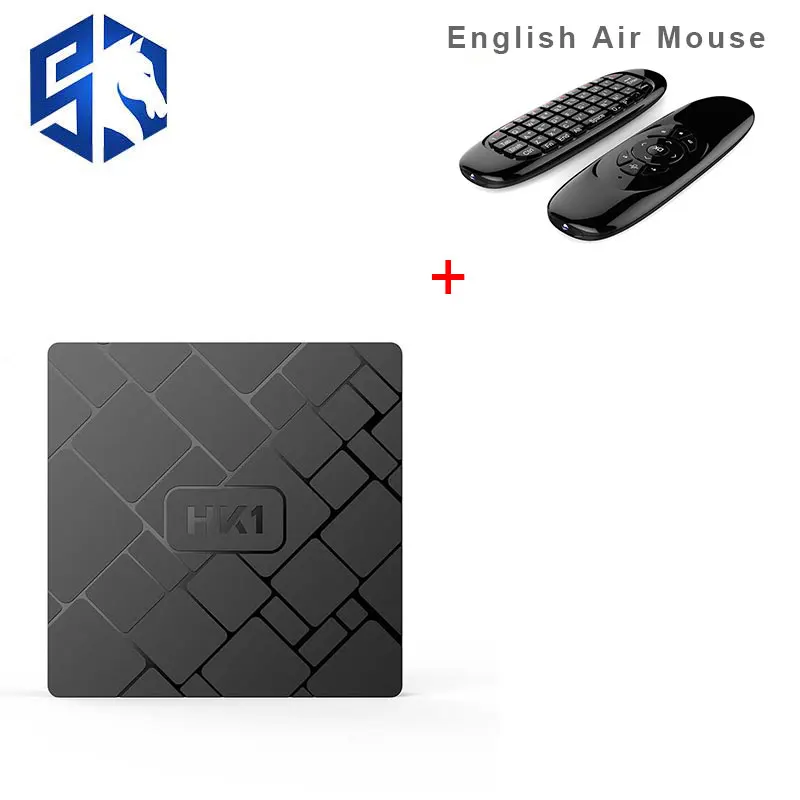 Android 7 1 HK1 ТВ коробке 2 ГБ 16 Amlogic S905W 4 ядра Smart Set коробка с C2 Air Мышь h.265 К HDMI г Wi Fi Media