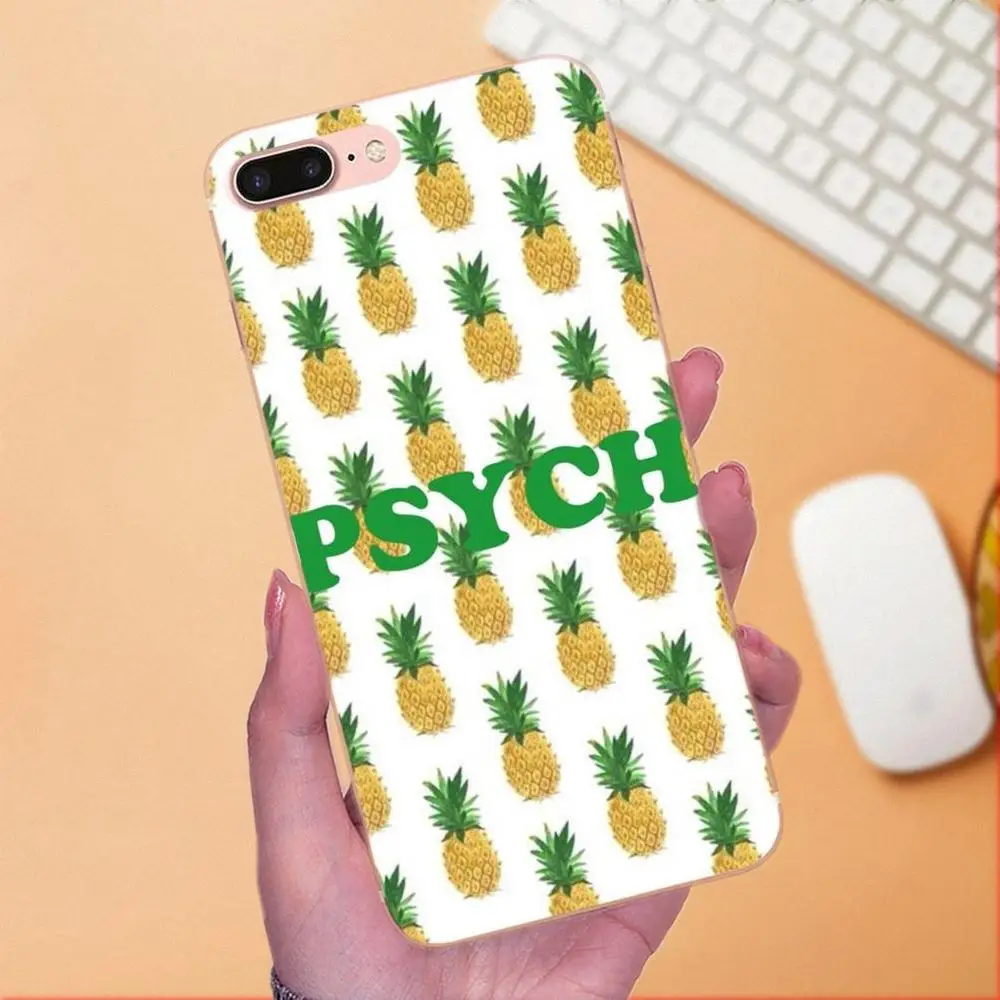 Удивительный Psych ананас для LG Nexus 5 5X G2 G3 mini spirit G4 G5 G6 K4 K7 K8 K10 2017 V10 V20 V30 стилус ТПУ
