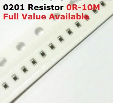 500 шт. SMD чип 0201 резистор 5% R/1.6R/1.8R/2R/2.2R 1 5 сопротивление 6/1 8/2/2/Ohm резисторы 1R5 1R6 1R8 2R2