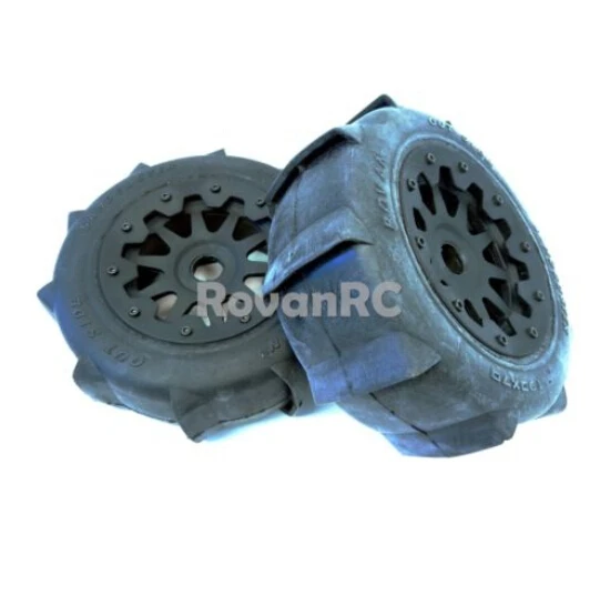 Лопастные колеса 1/5 Rovan LT песок для грузовика шины (2) HPI Baja 5T KM X2 LOSI 5IVE T
