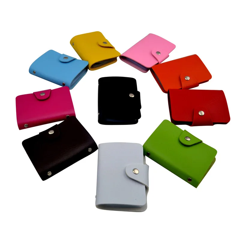 Женский кожаный кошелек с отделением для карт цветочным рисунком|credit card holder|wallet