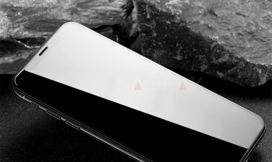 NAGFAK 6D закругленные края Полное покрытие экрана протектор для iPhone XS Max XR X 0,27 мм закаленное стекло для iPhone X 10 стеклянная пленка