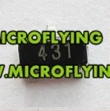 Программируемые прецизионные примеры TL431A SOT-23 TL431, 100 шт.