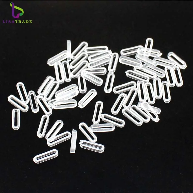 100 шт. резиновые заглушки для браслета 8 мм/10 мм