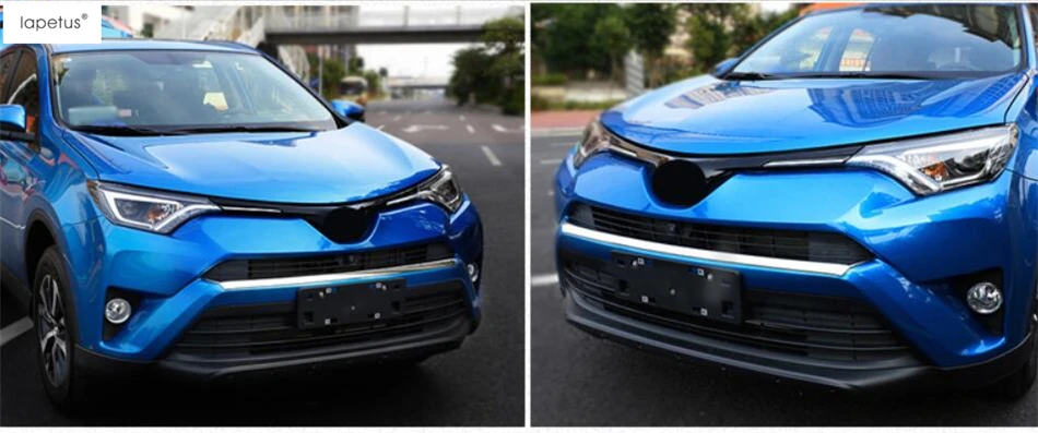 Аксессуары Lapetus для Toyota Rav4 Rav 4 2016 2017 2018 защита переднего бампера пластина литейная