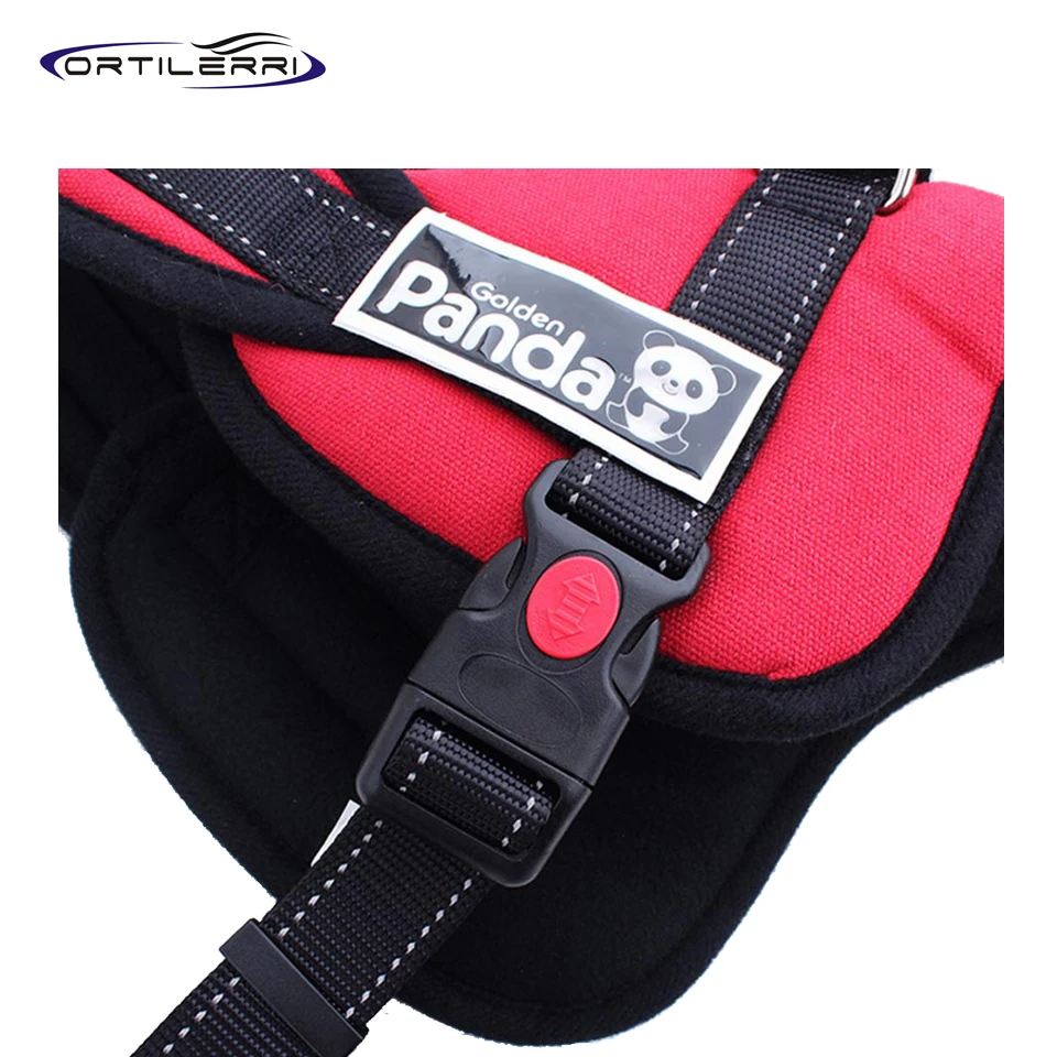 Ortilerri Pet Supplies Chest Strap Cotton Red Dog Harness Black Arnes Perro Golden Panda 5 Sizes Correas Para Perros 2016 | Дом и сад
