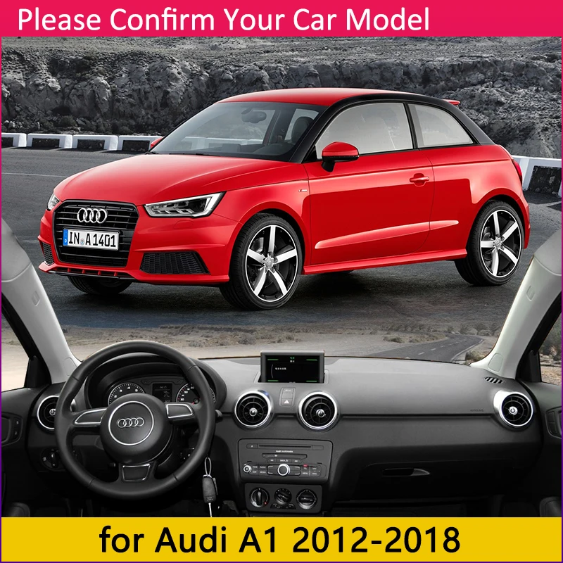 Для Audi A1 2012 ~ 2018 Противоскользящий коврик Dashmat Dash крышка приборной панели защитная