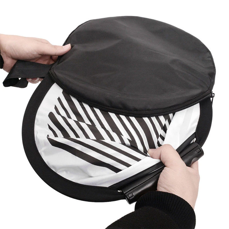 80 см круговой полосатый гибкий складной PDR подкладка светоотражатель доска