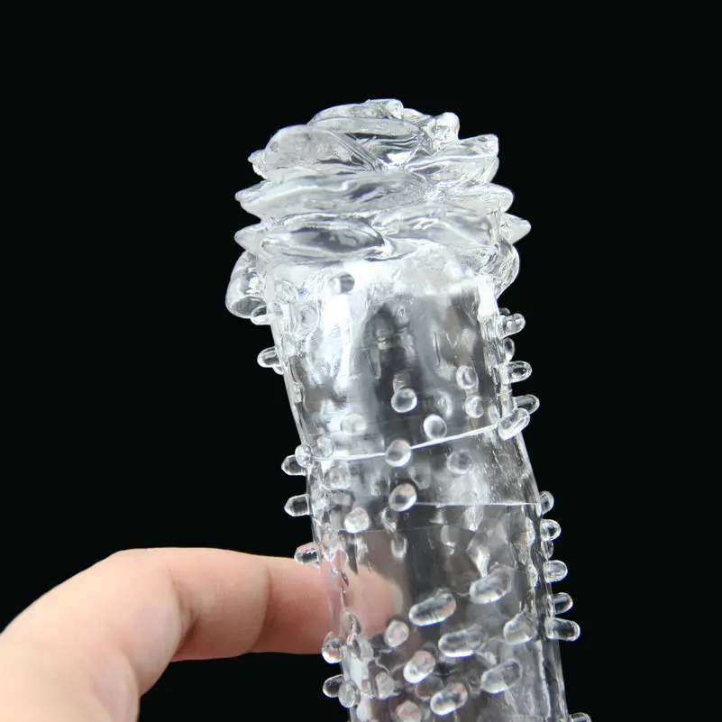 Роза цветок задержка многоразовые насадки на пенис рукав для мужчин петух кольца