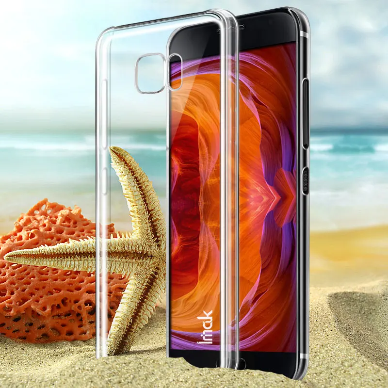 Original Imak Hard Plastic Phone Cases For HTC U Ultra Case Ocean Note 5.7&quot Transparent Clear Crystal Protective Back Cover |