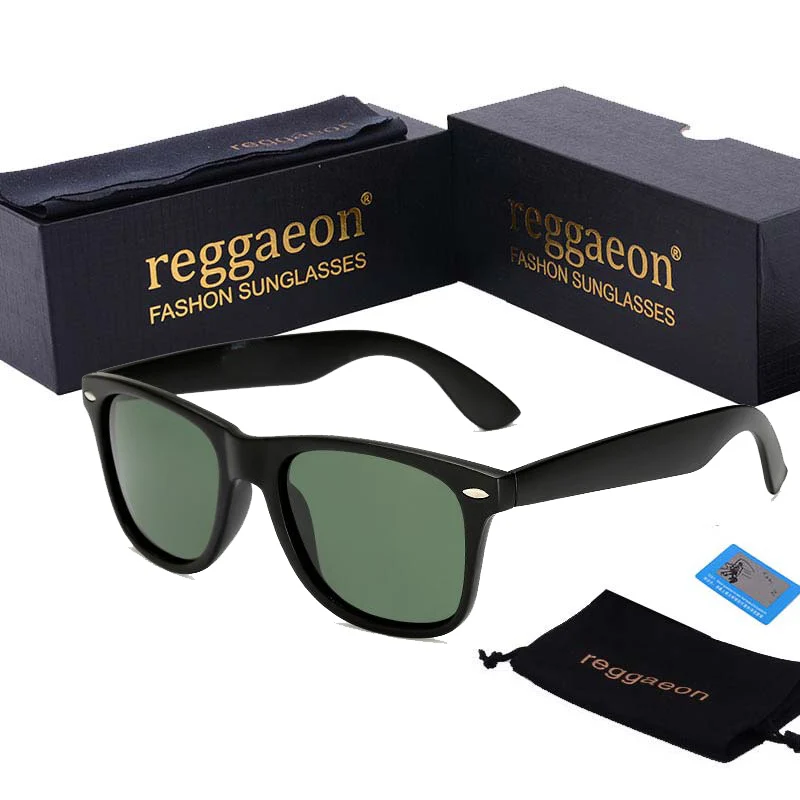 Солнцезащитные очки reggaeon классические поляризационные с заклепками для мужчин и