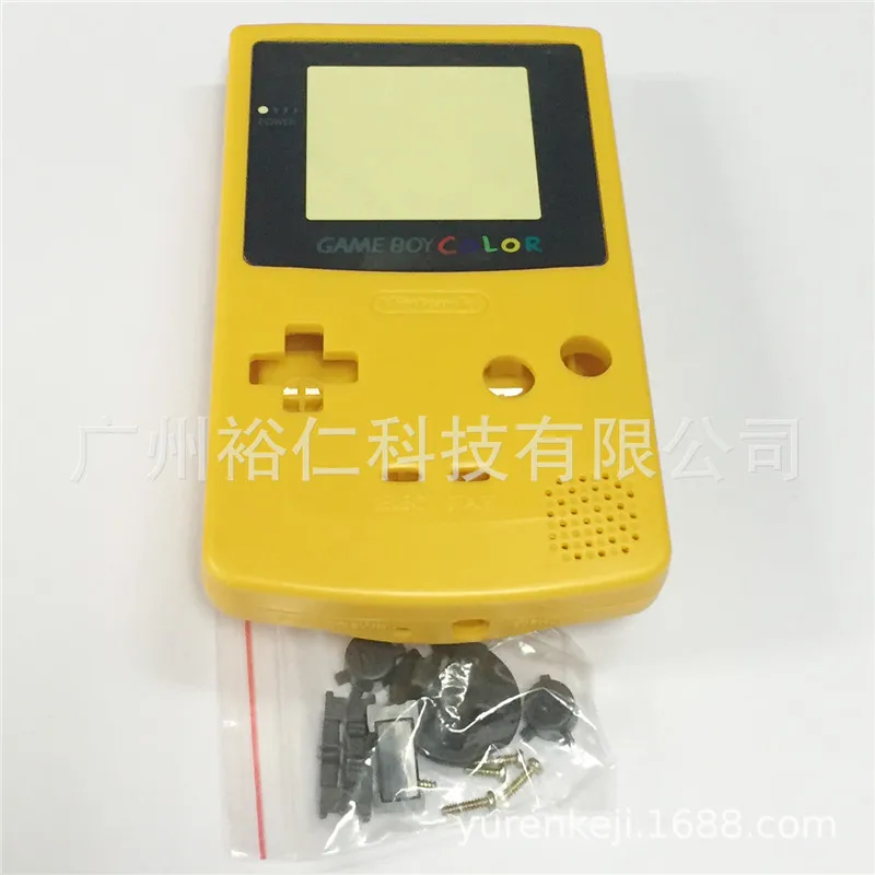 Новый чехол с полным корпусом для Nintendo Game boy Color GBC запасная часть корпуса |