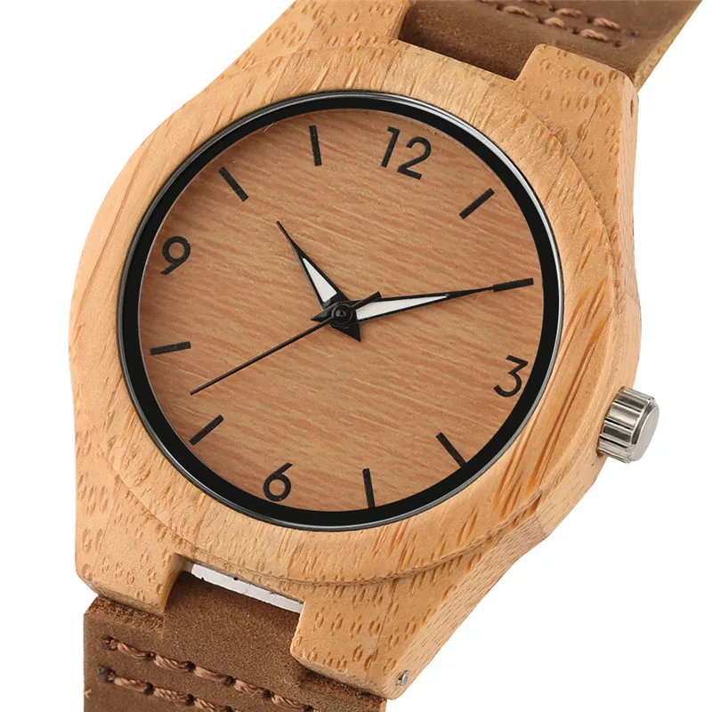 

Natural Ladies Wood Watch Women Wooden Wristwatches Minimalist Sport Quartz Watches Fashion Girl Female Clock relogio feminino