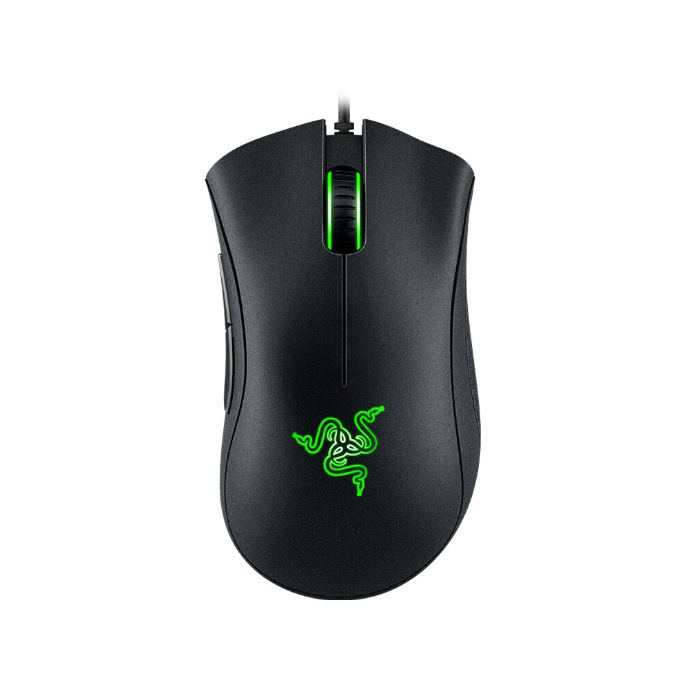 Проводная игровая мышь Razer DeathAdder Elite 16000 точек/дюйм, оптический сенсор, 7 автономных программируемых кнопок, эргономичный дизайн