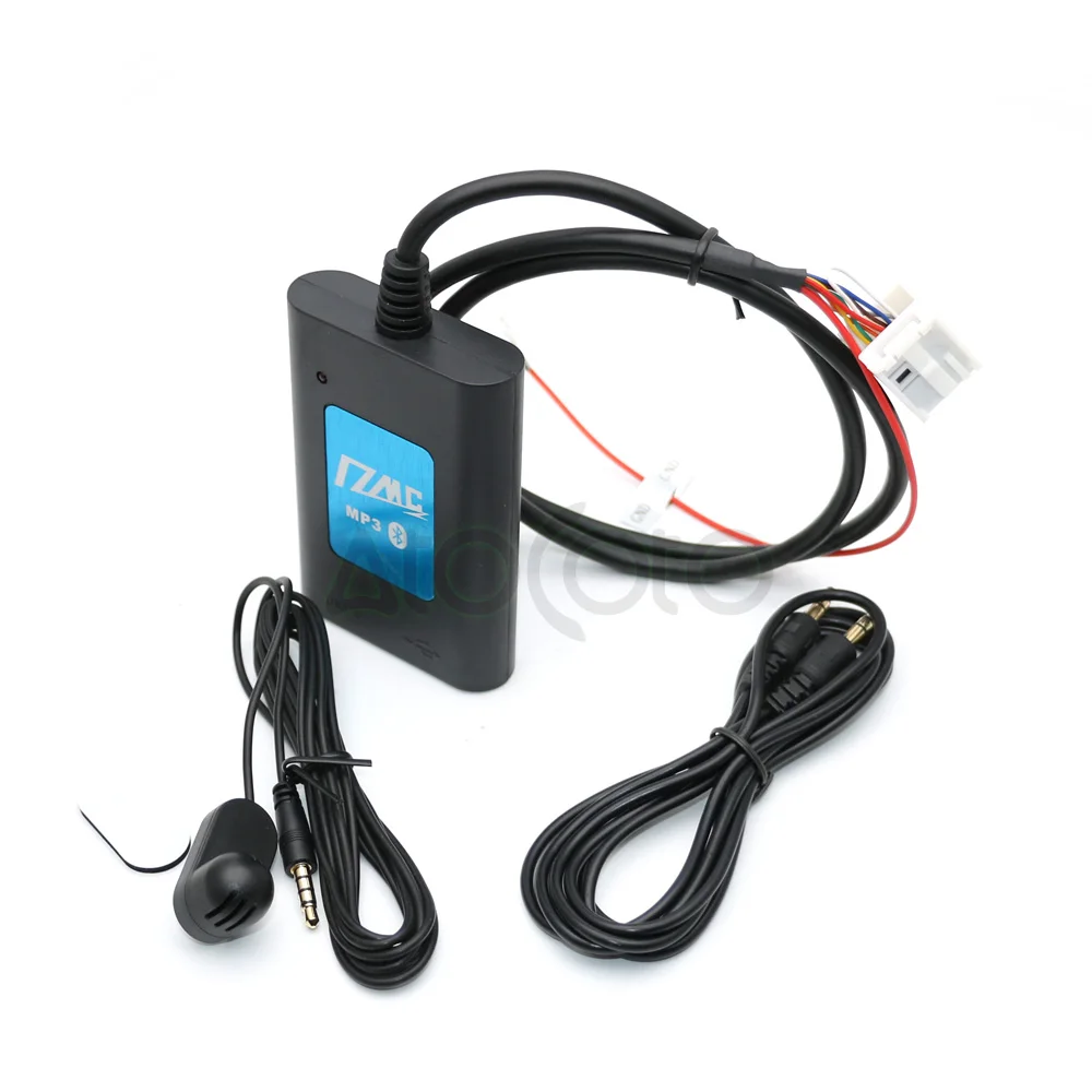 Автомобильный DMC Bluetooth USB цифровой музыки чейнджер AUX 12-контактный адаптер Интерфейс для VW Audi Skoda сиденья 8 pin радиоприёмник-MP3 аудио Вход