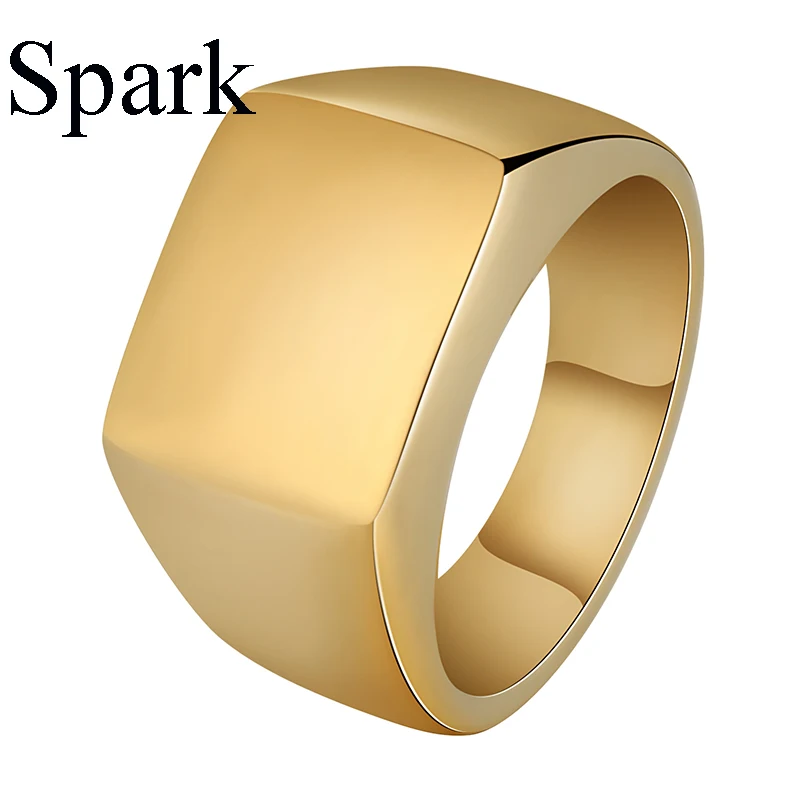Мужское кольцо из нержавеющей стали 3 цвета|big ring|ring forrings for men |