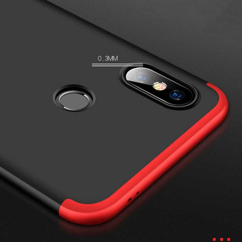 For Redmi S2 5 plus Note 5A prime 4X 4 X Luxury 360 Full Protection Case Xiaomi Mi A1 Mix 2 mi 8 SE 6 5sFundas | Мобильные телефоны