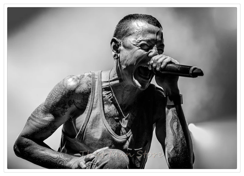 Linkin Park белая крафт-бумага Бумага постер для бара/Кафе Ретро плакат декоративной живописи 42X30 см
