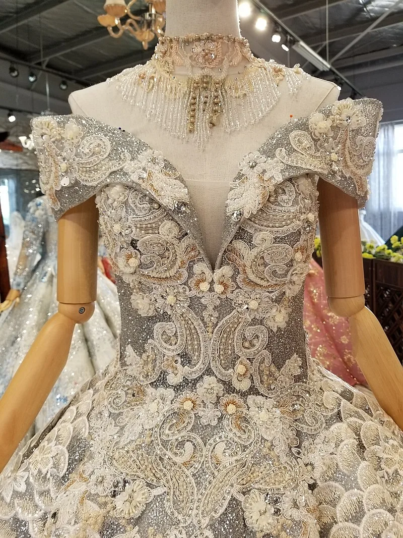 LS964441 серое блестящее платье для мамы невесты свадебные платья с открытыми