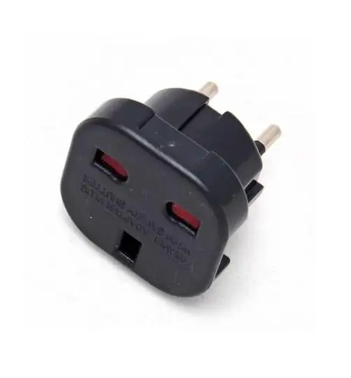 Универсальный дорожный адаптер с вилкой Стандарта Великобритании в ЕС конвертер