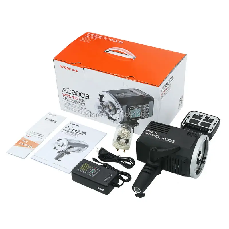 2x Godox Wistro AD600B ttl Speedlite наружная вспышка камеры GN87 2 4 г X1T-C передатчик Bowen крепление