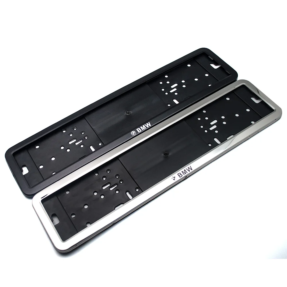 2 шт. нержавеющая сталь Европейский Универсальный Автомобильный номерной знак