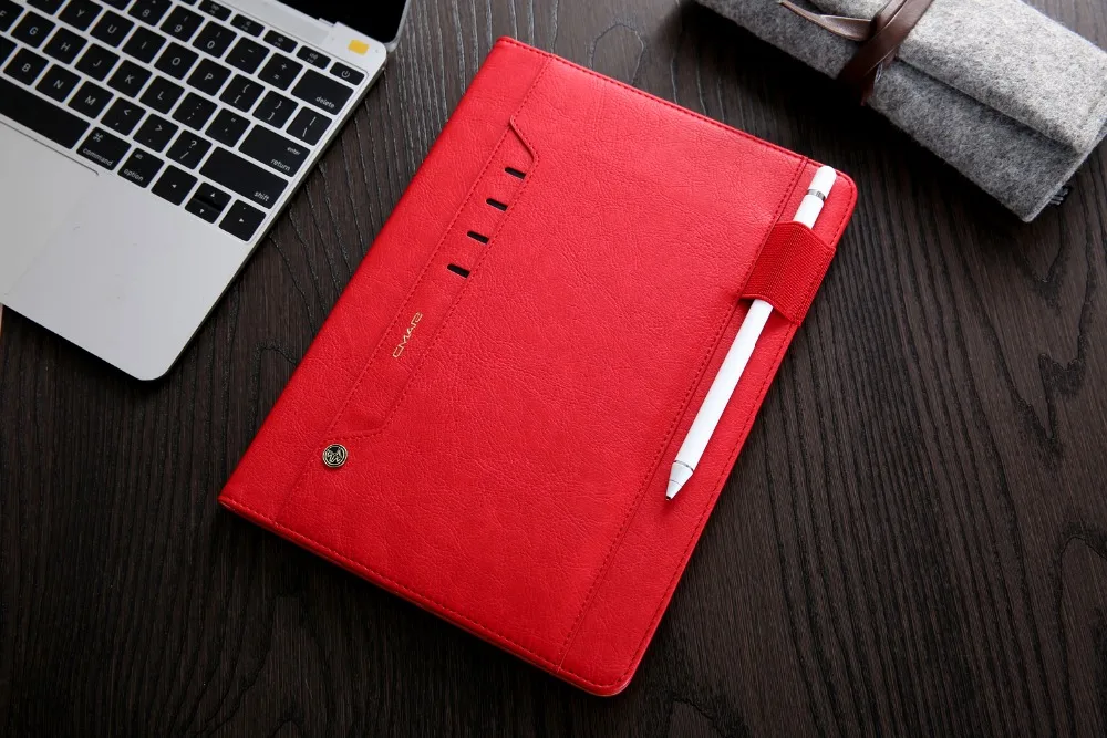 Для iPad Pro 11 чехол кожаный бизнес флип-чехол-книжка с подставкой и карандашом с отделениями для карт чехол для Apple Pro 11 Tablet