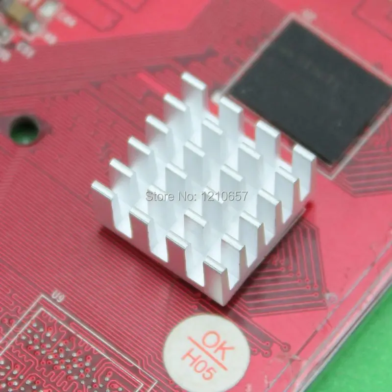 8 шт./партия алюминиевые радиаторы 15x15x8 мм|ddr connector|ic proddr |