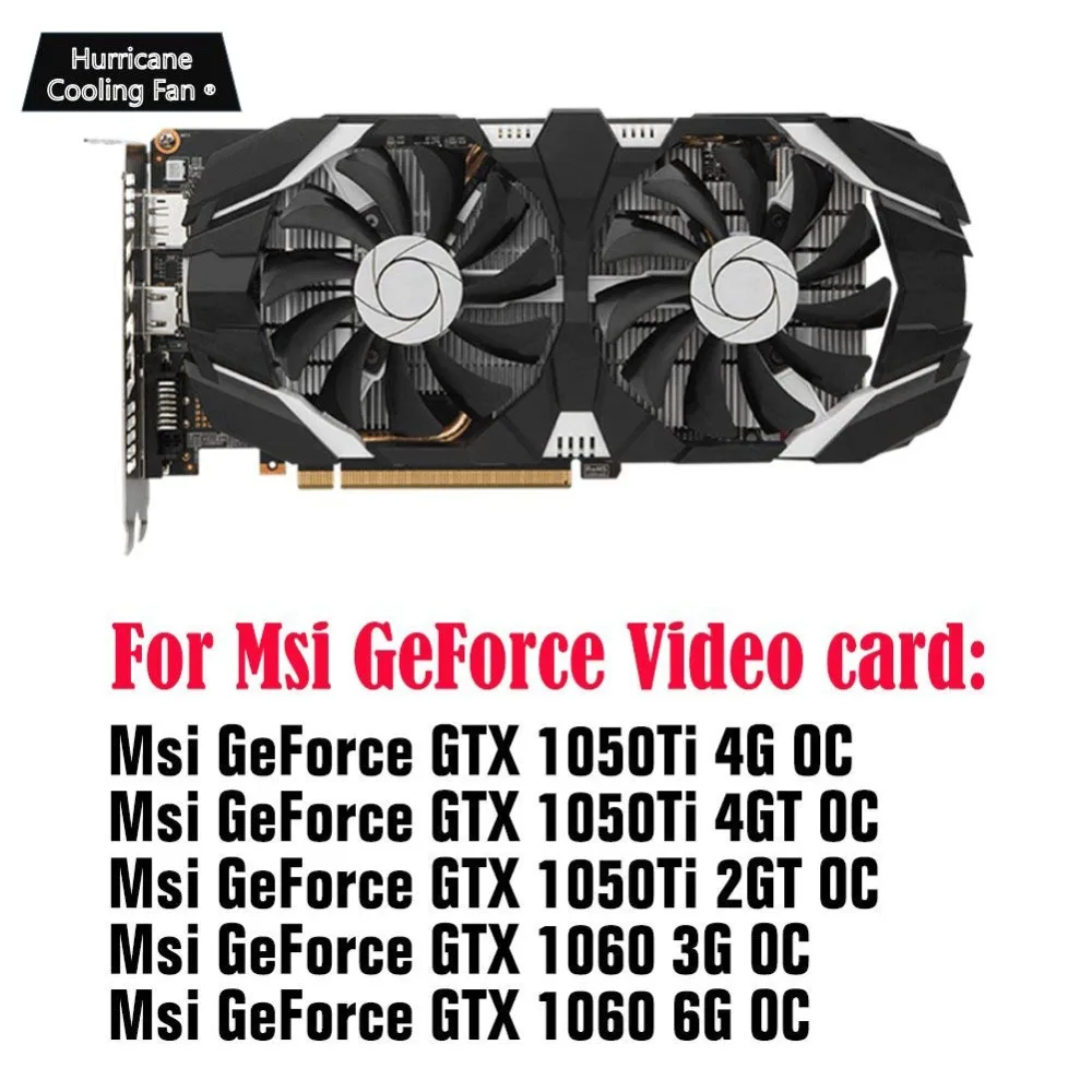 HA9010H12F-Z 85MM 4Pin Replacement Cooler Fan for MSI GTX 1060 OC 6G 960 P106-100 P106 GTX1060 GTX960 Graphics Card | Компьютеры и