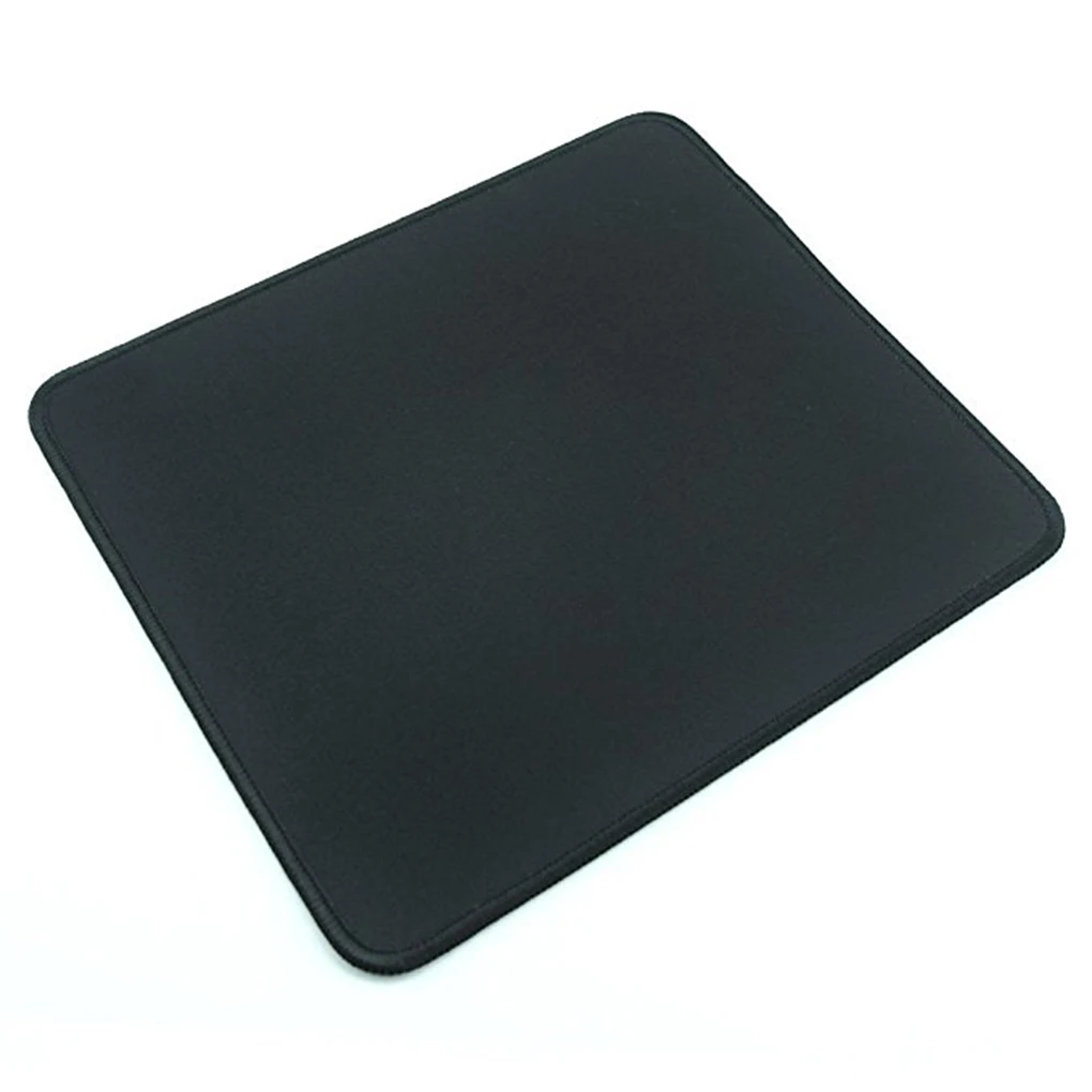200 240 2mm black 1 шт., горячая Нескользящая износостойкая компьютерная записная книжка с мягким краем, коврик для мыши, офисный резиновый тканевый коврик - Цвет: 200 240 2mm black