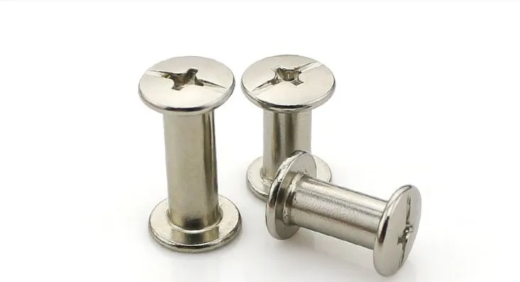 Винты из углеродистой стали для фотоальбома винты с заклепками книг 85/90 20 шт./лот