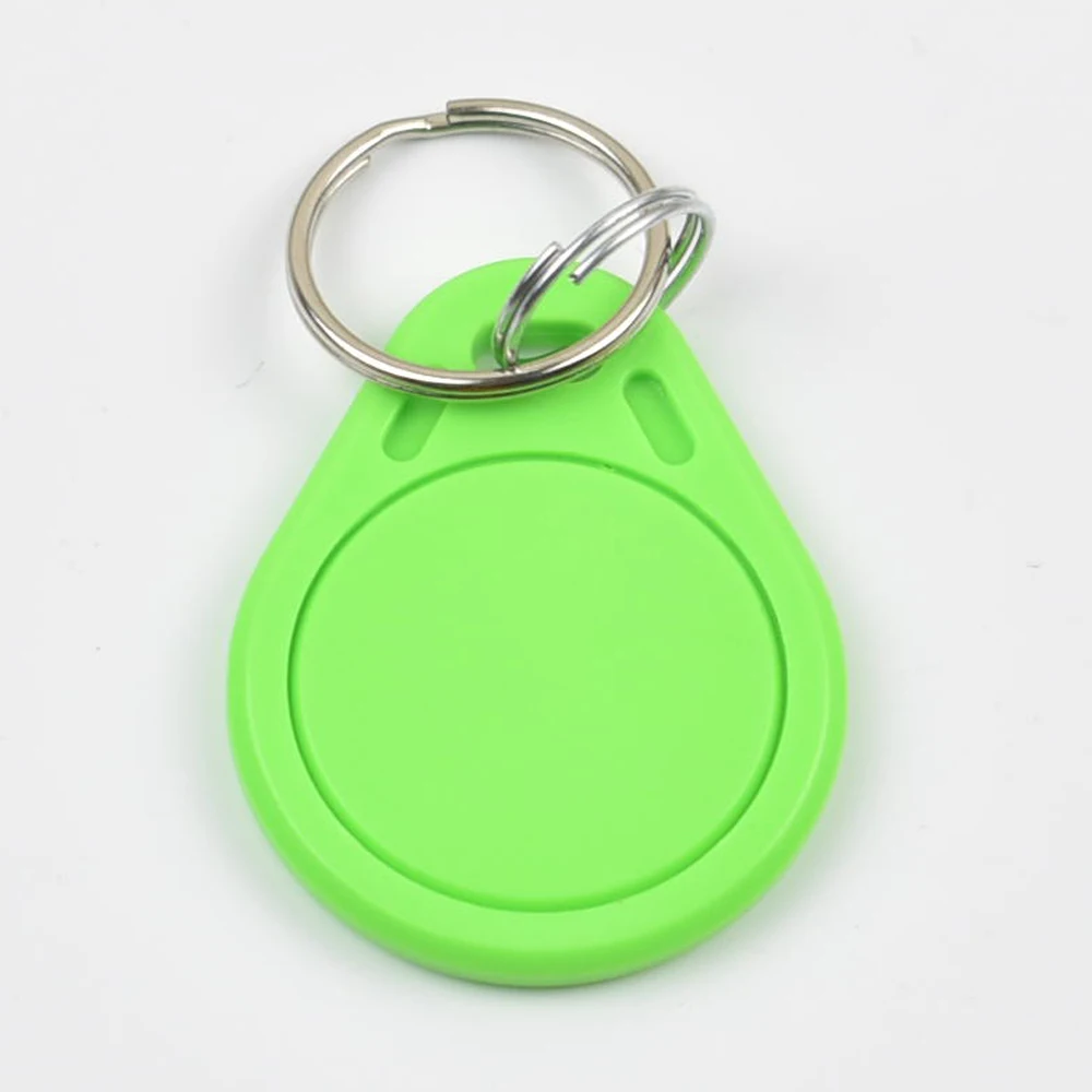 100pcs/Lot RFID 13.56 Mhz NFC Tag Token Key Ring IC Tags For Part Phone and Tablet | Безопасность и защита