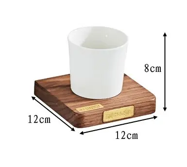 Toothbrush holder Набор аксессуаров для ванной комнаты, деревянный и медный держатель для бумаги, мыльница, вешалка для полотенец, угловая полка, держатель для туалетной щетки, набор аксессуаров для ванной - Цвет: Toothbrush holder